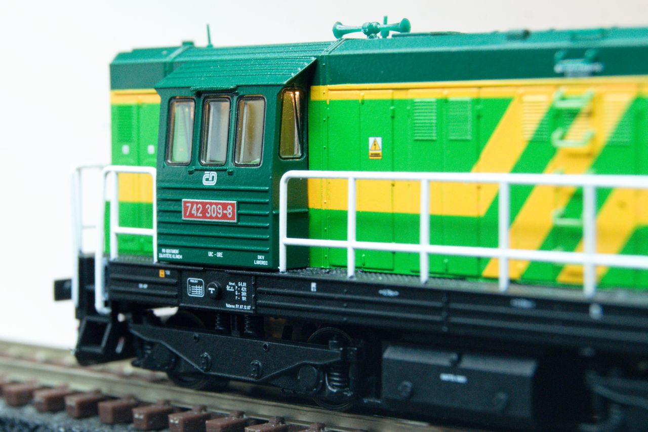 Zakázkové ozvučení 742.309 Tillig Martin Černý elektronika